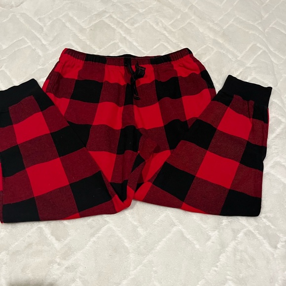 Buffalo Flannel Pajama pants - Gathers at the bottom worn  1x Size Med. Old Navy - Picture 3 of 9